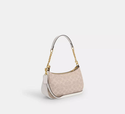 Beige/White